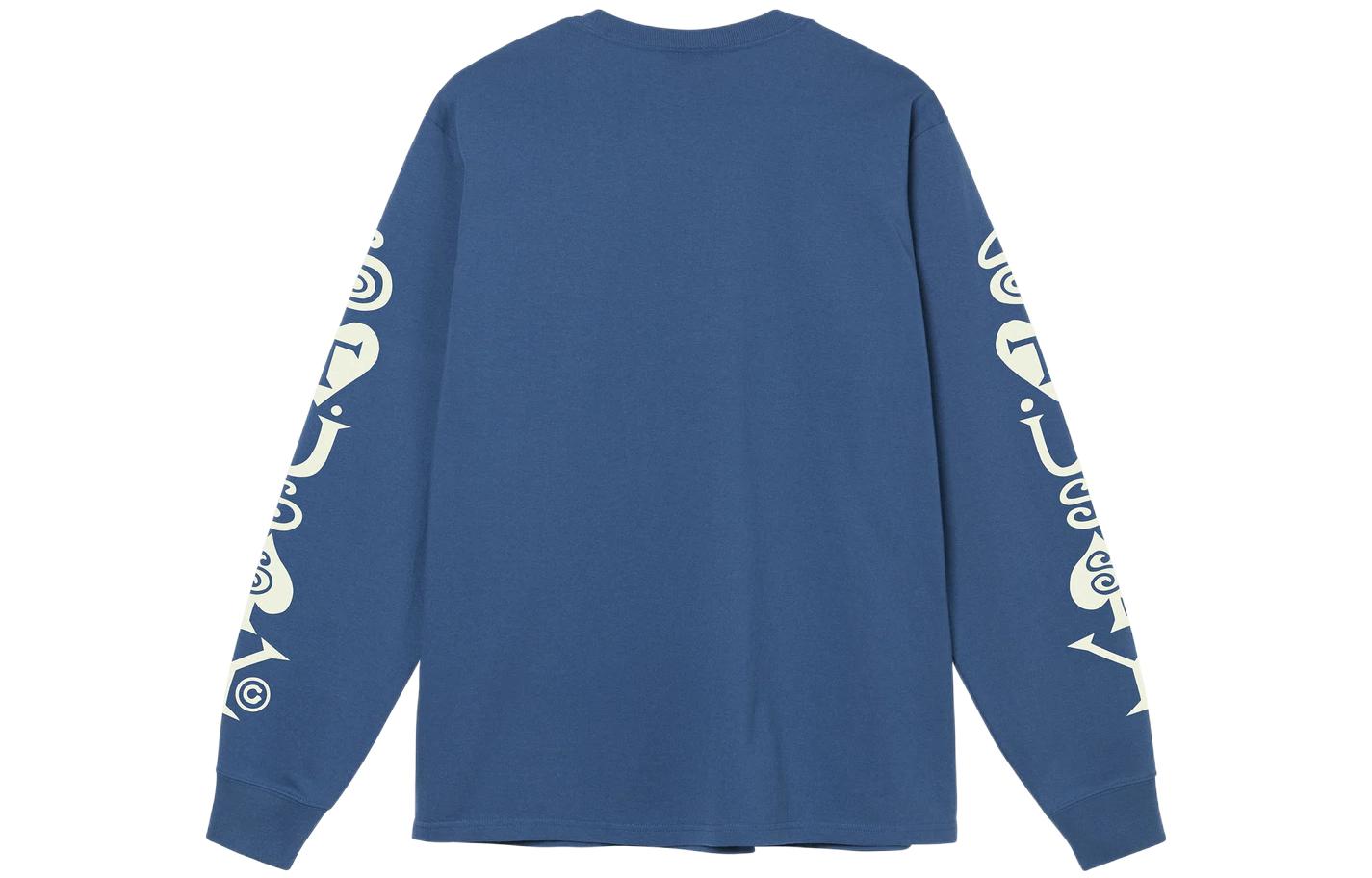 Stüssy SS22 Vintage Letter Graphic Crewneck Long Sleeve Sweatshirt Men 1994775 圖 3