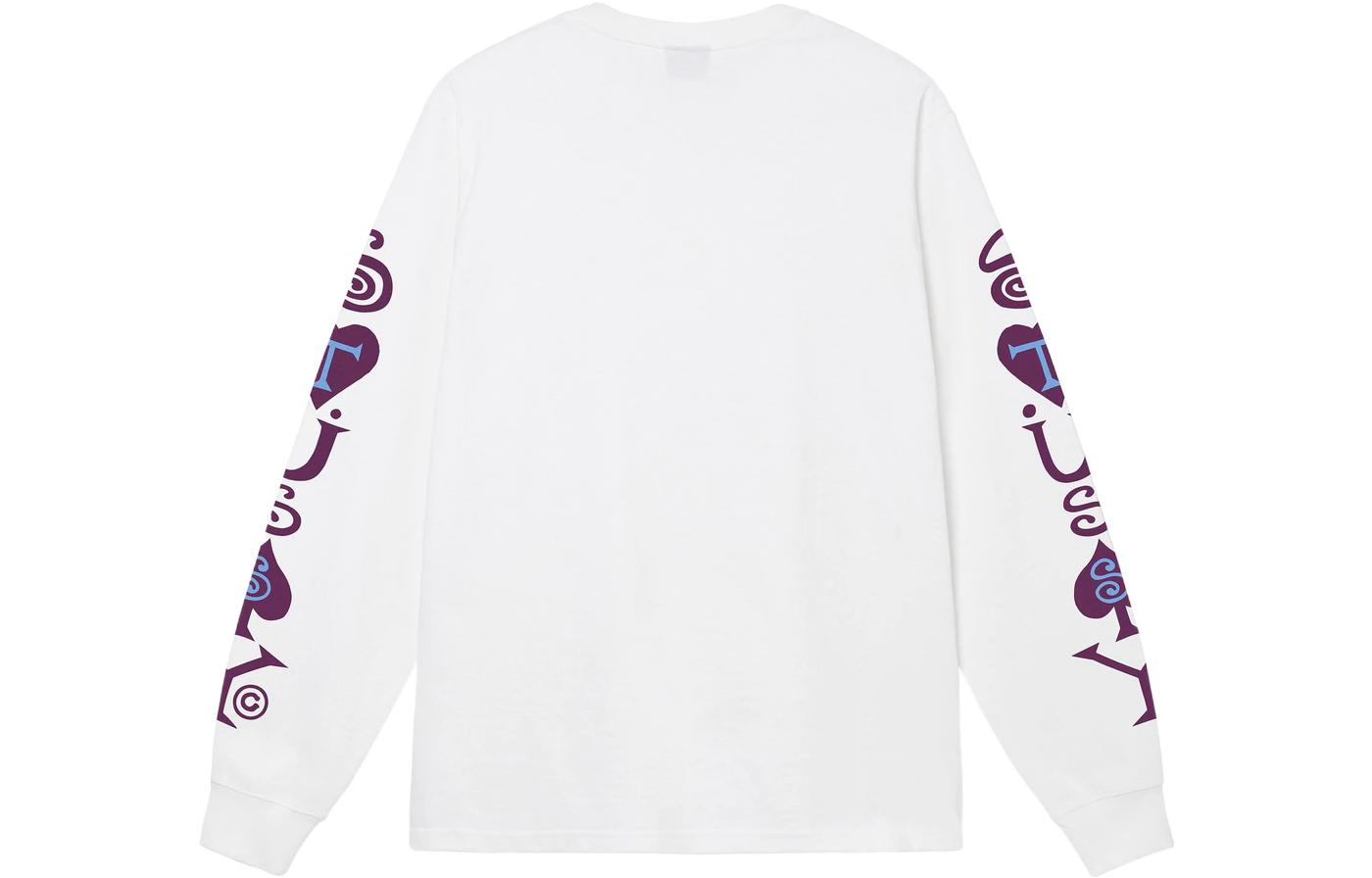 Stüssy SS22 Vintage Letter Graphic Crewneck Long Sleeve Sweatshirt Men 1994775 圖 7
