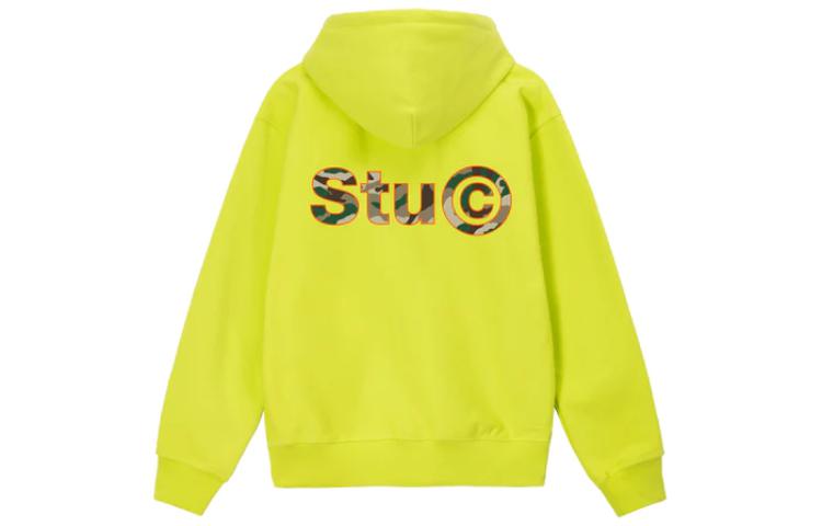 Stüssy SS23 C Hoodie Logo Print Casual Vintage Unisex Pullover 1924968 圖 7