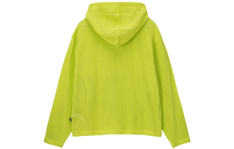 Stüssy SS23 Cotton Mesh Hoodie Retro Unisex Pullover Sweatshirt 1140323 圖 13