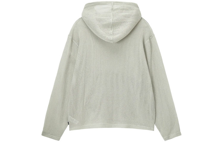 Stüssy SS23 Cotton Mesh Hoodie Retro Unisex Pullover Sweatshirt 1140323 圖 8