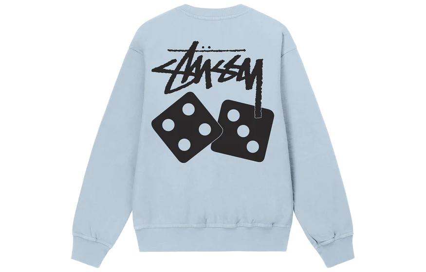 Stüssy SS23 Dice Pigment Dyed Crewneck Sweatshirt Unisex 1914883 圖 11