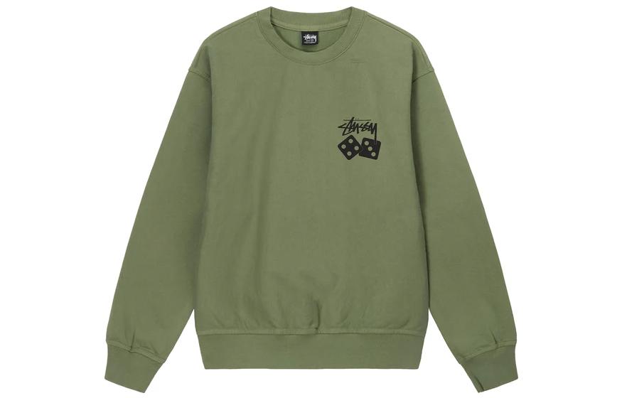 Stüssy SS23 Dice Pigment Dyed Crewneck Sweatshirt Unisex 1914883 圖 8