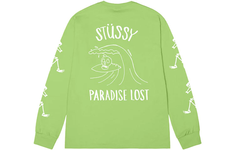 Stüssy SS23 Doodle Print Crewneck Pullover Sweatshirt Unisex Long Sleeve 1994886 圖 6