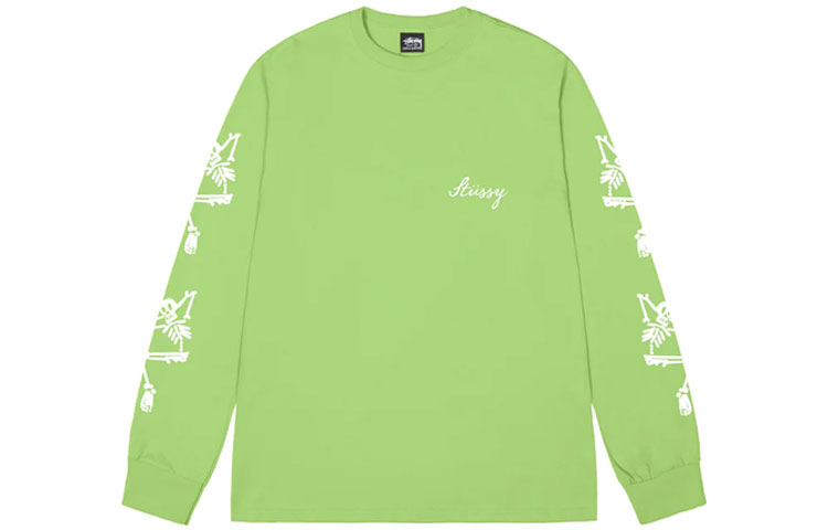 Stüssy SS23 Doodle Print Crewneck Pullover Sweatshirt Unisex Long Sleeve 1994886 圖 7