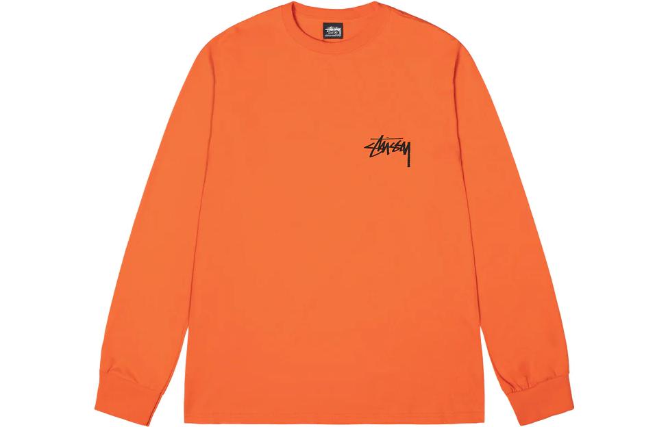 Stüssy SS23 Graphic Print Crewneck Pullover Long Sleeve Vintage Sweatshirt Men 1994916 圖 9
