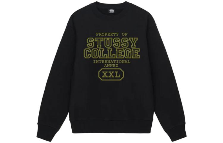 Stüssy SS23 Unisex Retro Pullover Sweatshirt with Logo Print 1914872 圖 2