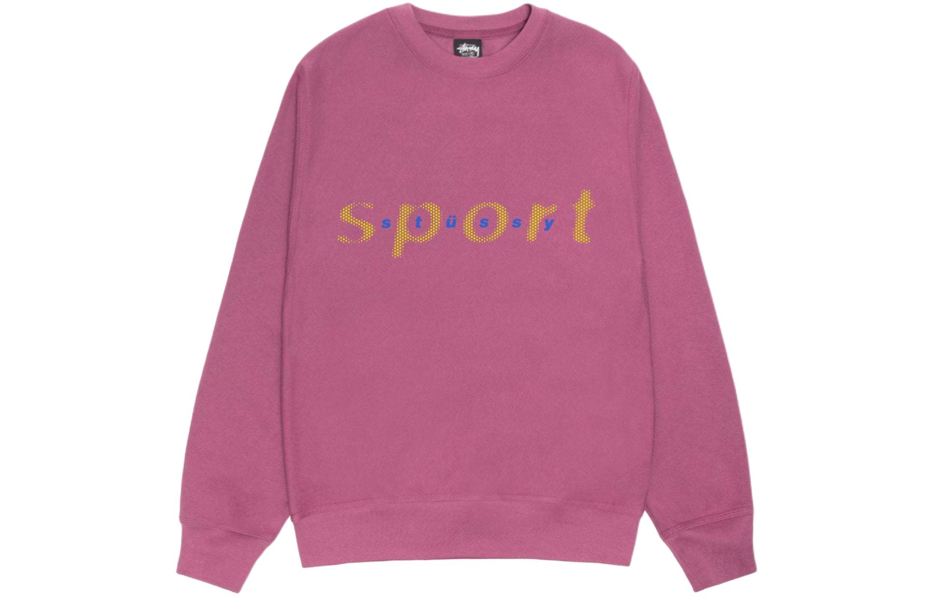 Stüssy SS24 Dot Sport Crew Unisex Vintage Graphic Long Sleeve Sweatshirt 1914998 圖 6