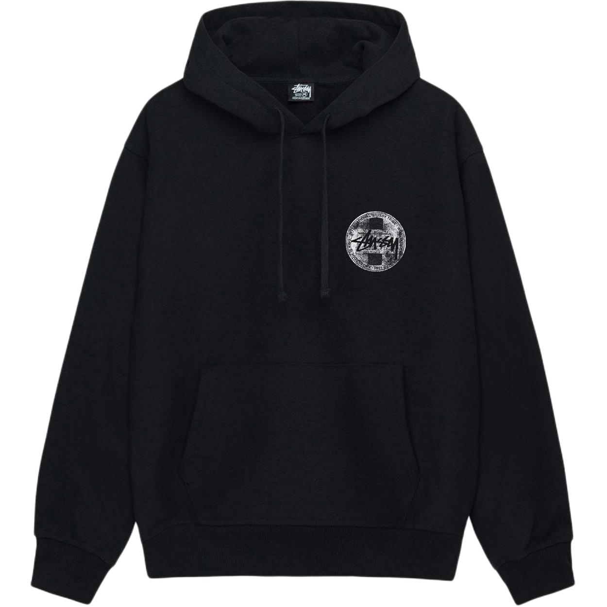 Stüssy SS24 Dot Stamp Hoodie Vintage Style Unisex Pullover Sweatshirt 1925071 圖 5