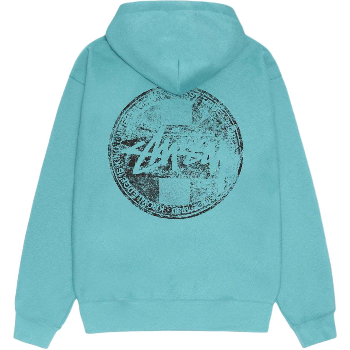 Stüssy SS24 Dot Stamp Hoodie Vintage Style Unisex Pullover Sweatshirt 1925071 圖 6