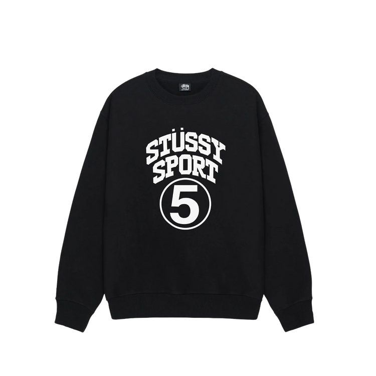 Stüssy SS24 SPORT Lettering Pullover Crewneck Vintage Sweatshirt Unisex SUSSW1915045M