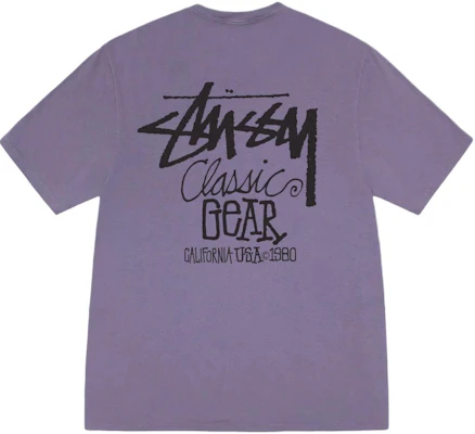 Stüssy SS25 Classic Logo Ribbed Short Sleeve T-Shirt Unisex 1905084 Buy Stüssy SS25 Classic Logo Ribbed Short Sleeve T-Shirt Unisex 1905084