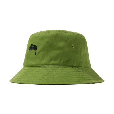 Stüssy Stock Bucket Hat Leaf
