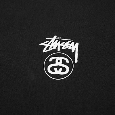 Stüssy Stock Link Tee Black Order Stüssy Stock Link Tee Black