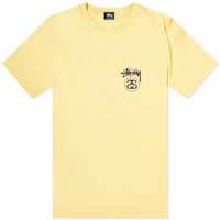 Stüssy Stock Link Tee Yellow Stüssy Stock Link Tee Yellow