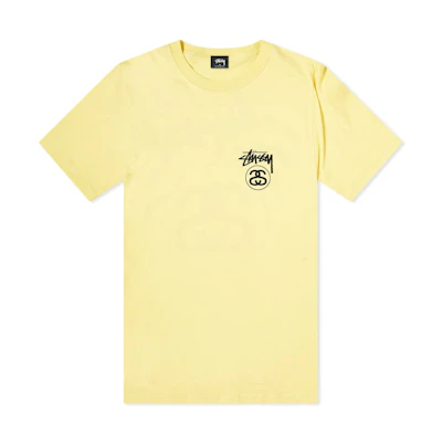Stüssy Stock Link Tee Yellow