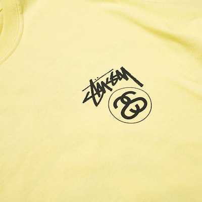 Stüssy Stock Link Tee Yellow Order Stüssy Stock Link Tee Yellow