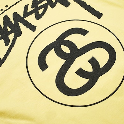 Stüssy Stock Link Tee Yellow Lookbook Stüssy Stock Link Tee Yellow