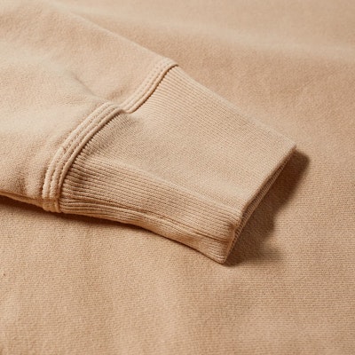 Stüssy Stock Logo Crew Beige Lookbook Stüssy Stock Logo Crew Beige