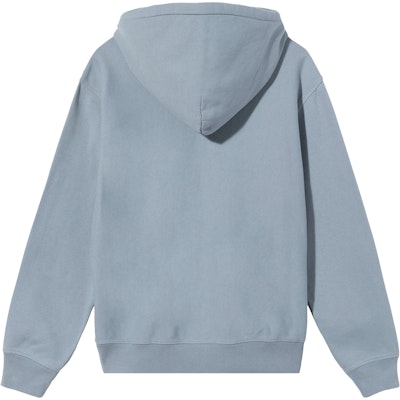 Stüssy Stock Logo Zip Hood Slate Order Stüssy Stock Logo Zip Hood Slate