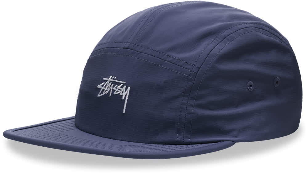 stuessy-stock-nylon-ripstop-camp-cap-blue