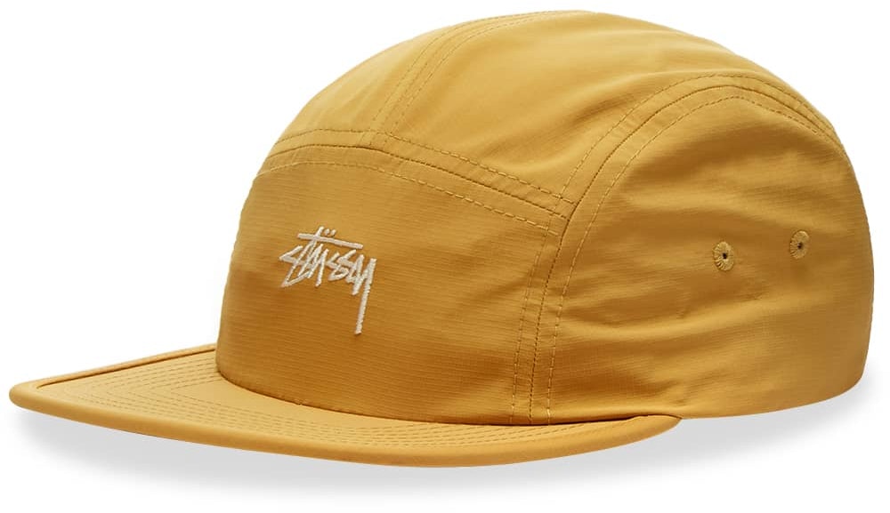 stuessy-stock-nylon-ripstop-camp-cap-mustard