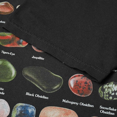 Stüssy Stones Pigment Dyed Tee Black Shop Stüssy Stones Pigment Dyed Tee Black