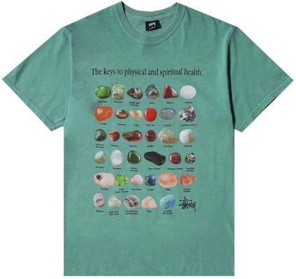 Stüssy Stones Pigment Dyed Tee Moss Baju T-Shirt Lelaki. Buy Stüssy Stones Pigment Dyed Tee Moss Baju T-Shirt Lelaki.