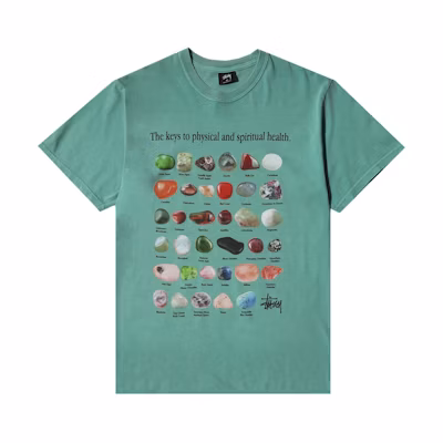 Stüssy Stones Pig. Dyed Tee Moss