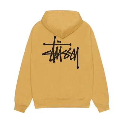 Stüssy Stussy 2024 Fall Basic Zip Hoodie Logo Print Pullover Unisex Vintage Style. 1975000