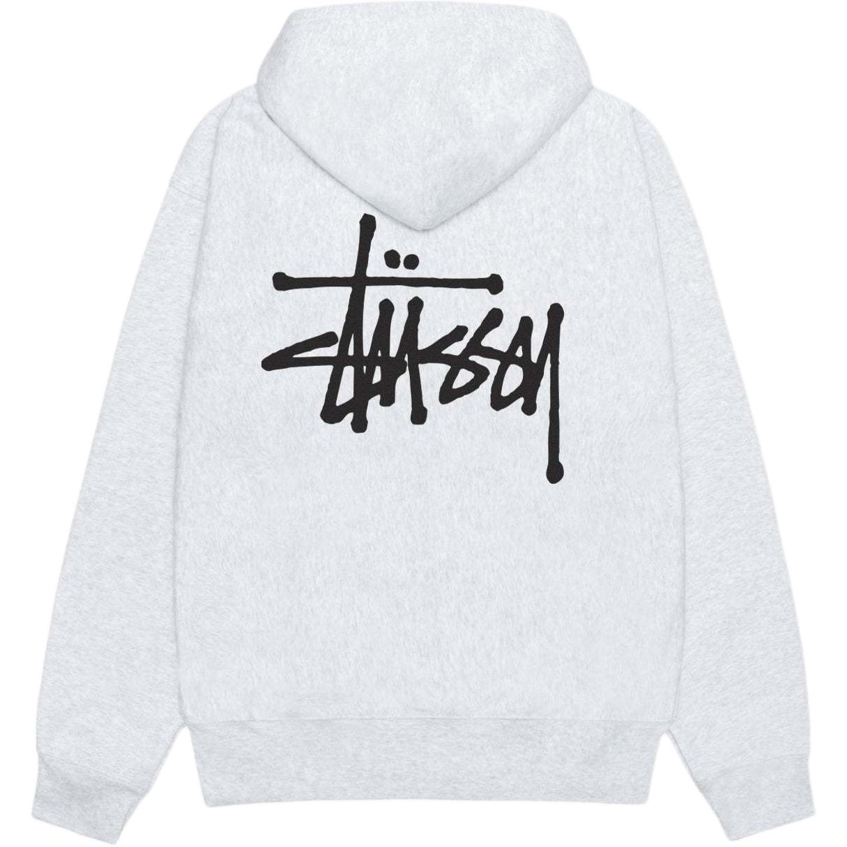 Sizing Stüssy 2024秋季基本款Logo印花拉链连帽衫男女复古风格外套。 1975000