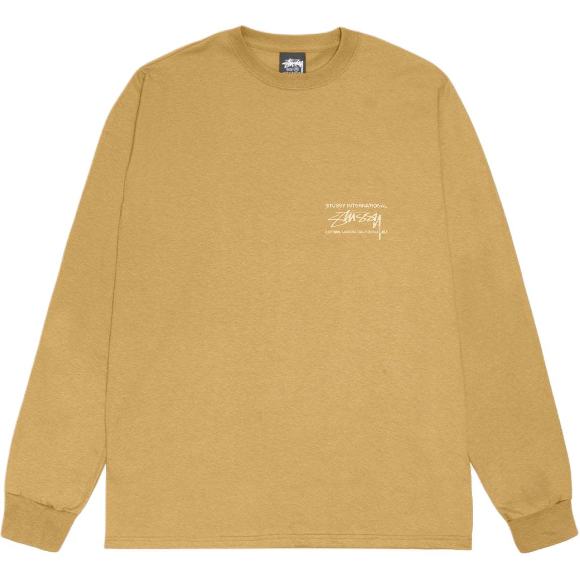 Stüssy Stussy 2024 Fall Smooth International LS Tee Retro Unisex Long Sleeve Shirt. 1995039 圖 7