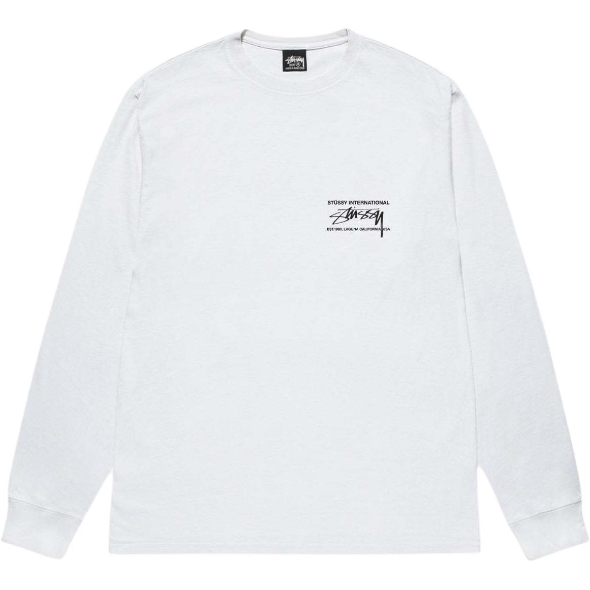 Stüssy Stussy 2024 Fall Smooth International LS Tee Retro Unisex Long Sleeve Shirt. 1995039 圖 9