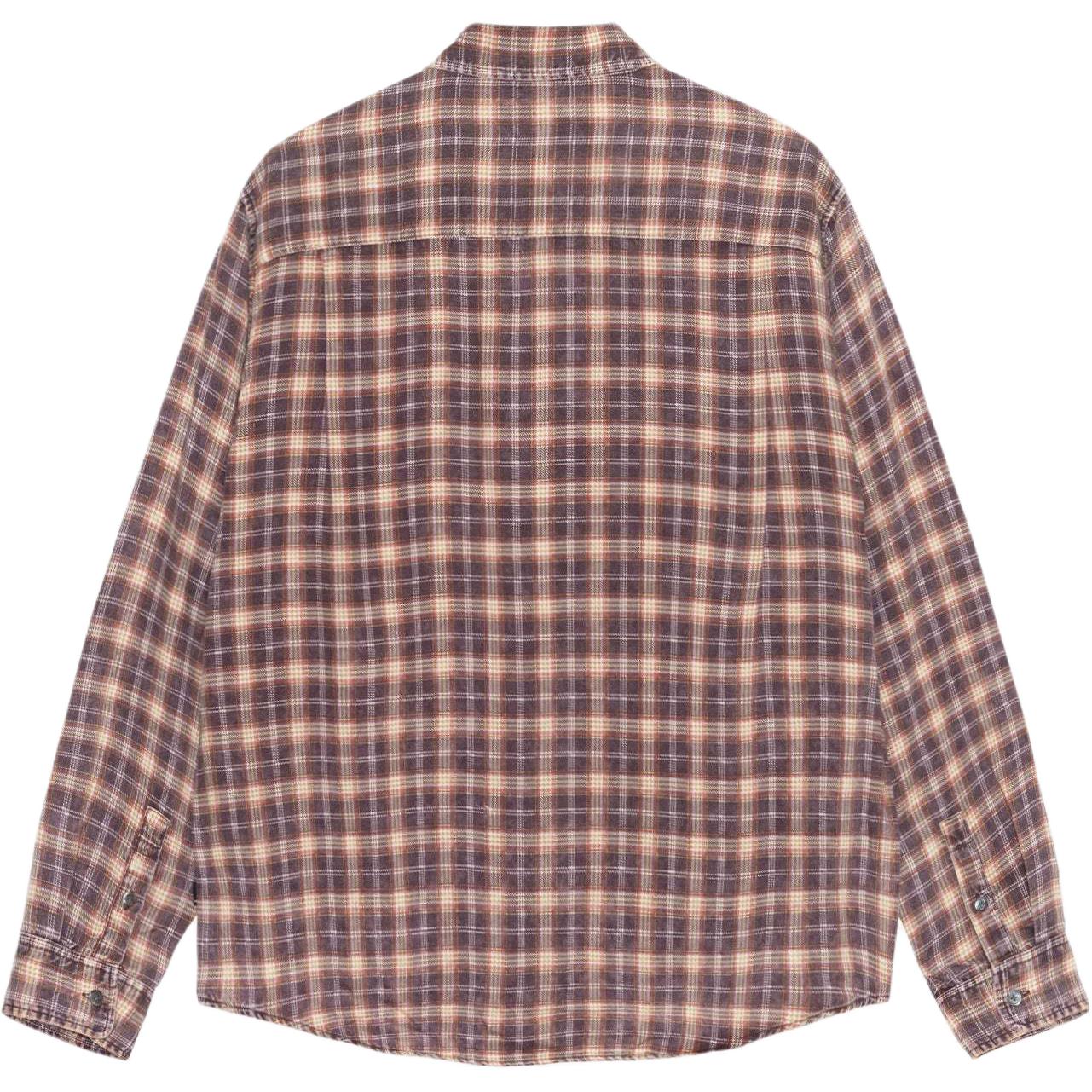 Lookbook ステューシー 2024 夏 マシュー プリント チェック ルーズフィット レトロシャツ ユニセックス. 1110328