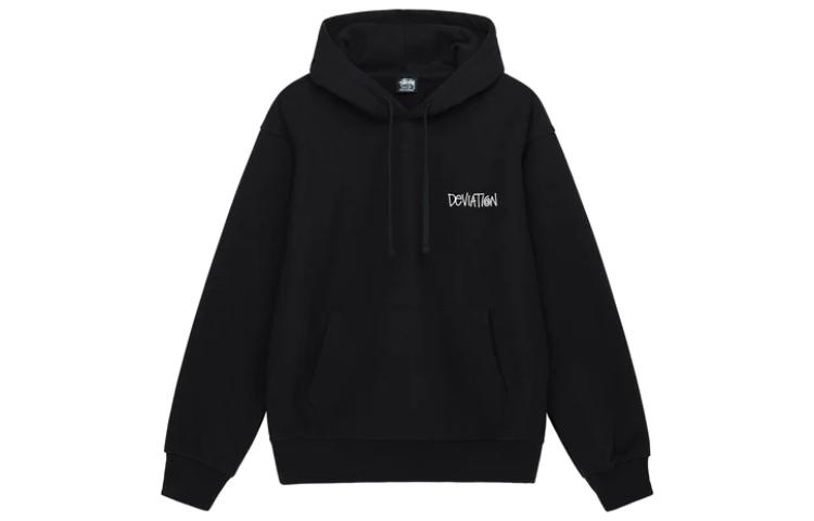 Stüssy Stussy 22FW Levels Hoodie Capsule Collab Retro Unisex Black Pullover Sweatshirt 3923833 圖 2