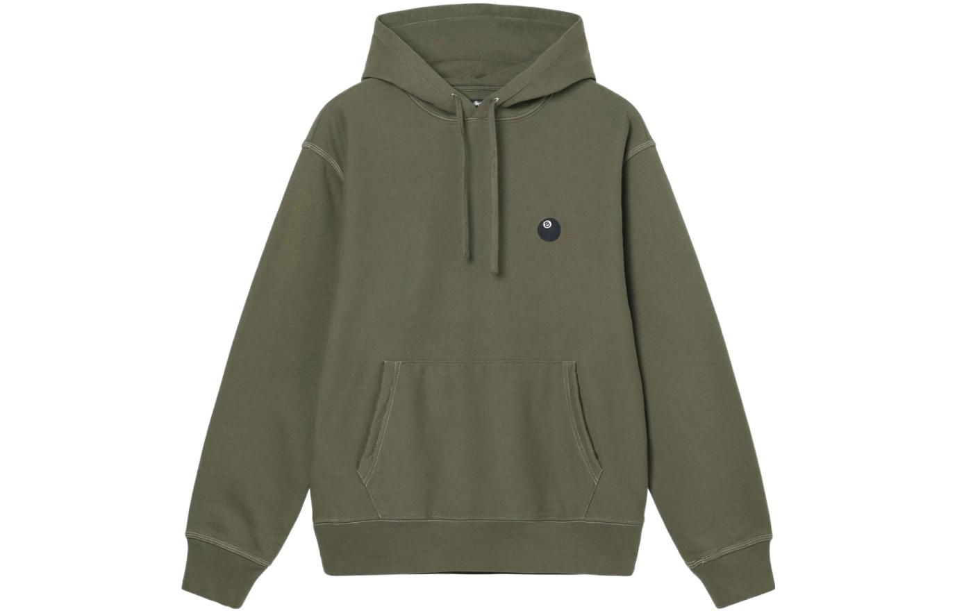 Stüssy Stussy 8 Ball Embroidered Hoodie Black Vintage Unisex Pullover. 118457 圖 16