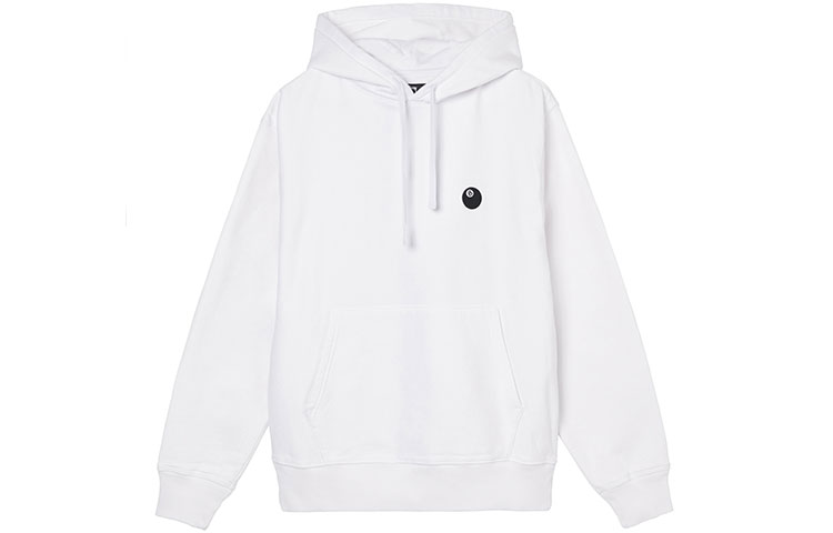 Stüssy Stussy 8 Ball Embroidered Hoodie Black Vintage Unisex Pullover. 118457 圖 8