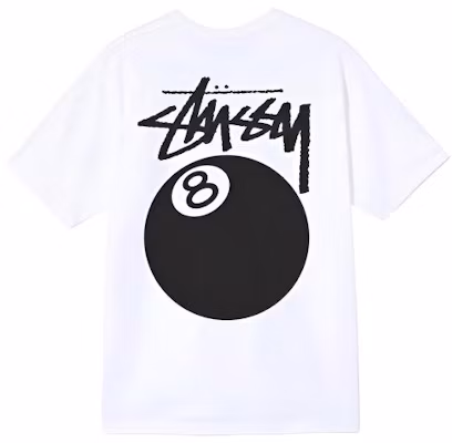 Stüssy Stussy 8 Ball Graphic Tee Unisex Couple Matching T-Shirt 1904684 Buy Stüssy Stussy 8 Ball Graphic Tee Unisex Couple Matching T-Shirt 1904684