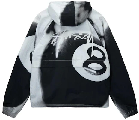 Stüssy Stussy 8 Ball SS23 Hoodie Zip Hitam Biru Tie-Dye Streetwear Vintage. 115702 Lookbook Stüssy Stussy 8 Ball SS23 Hoodie Zip Hitam Biru Tie-Dye Streetwear Vintage. 115702