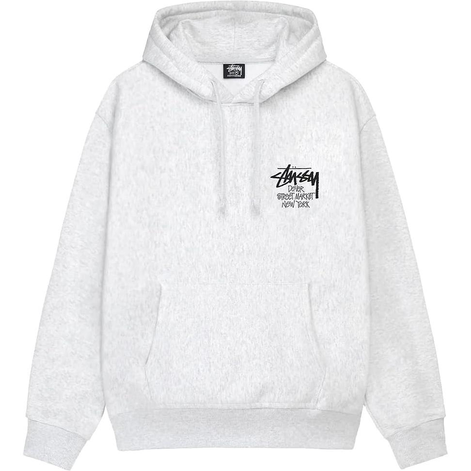 Stüssy Stussy  Letter Print Long-Sleeve Drawstring Hoodie. 3923628