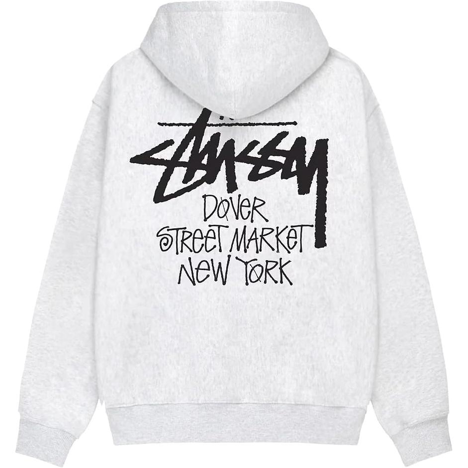 Stüssy Stussy  Letter Print Long-Sleeve Drawstring Hoodie. 3923628 圖 5