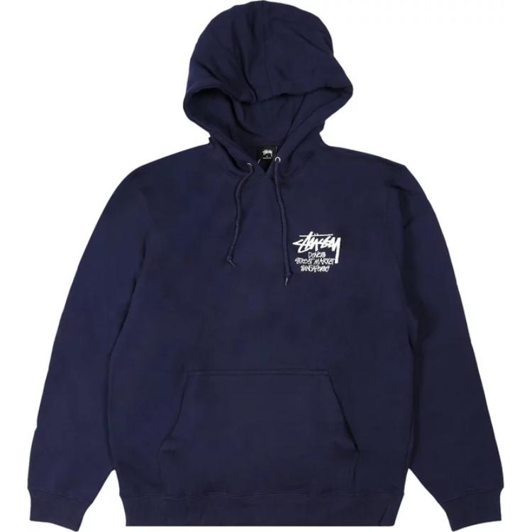 Stüssy Stussy  Letter Print Long-Sleeve Drawstring Hoodie. 3923628 圖 6