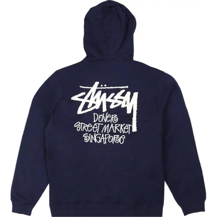 Stüssy Stussy  Letter Print Long-Sleeve Drawstring Hoodie. 3923628 圖 7