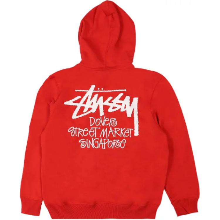 Stüssy Stussy  Letter Print Long-Sleeve Drawstring Hoodie. 3923628 圖 9