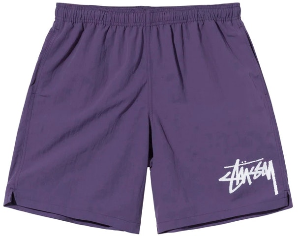 stuessy-stussy-loose-fit-vintage-logo-shorts-retro-casual-style-113142