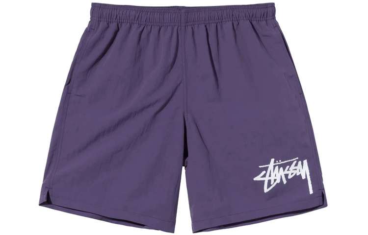 Order Stüssy Stussy Pantalones Cortos Logo Vintage Ajuste Suelto Estilo Retro Casual. 113142