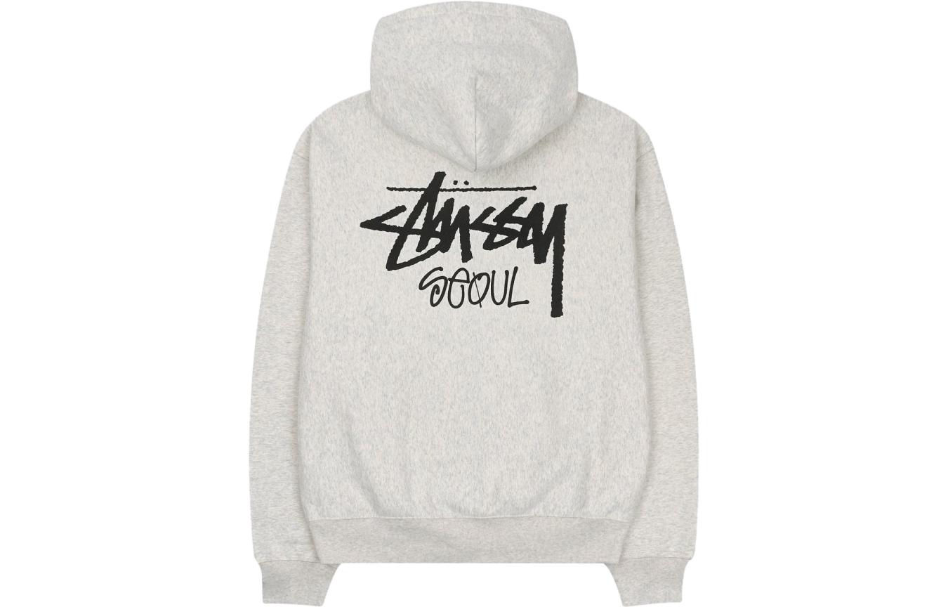 Stüssy Stussy  Oversized Letter Print Zip Hoodie Vintage Style Sweatshirt. 3973727 圖 7