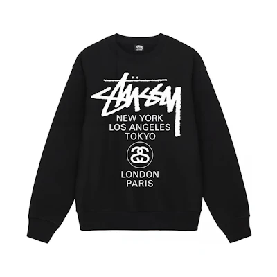 Stüssy Stussy Pullover Crewneck Graphic Letter Vintage Sweatshirt. 3913713