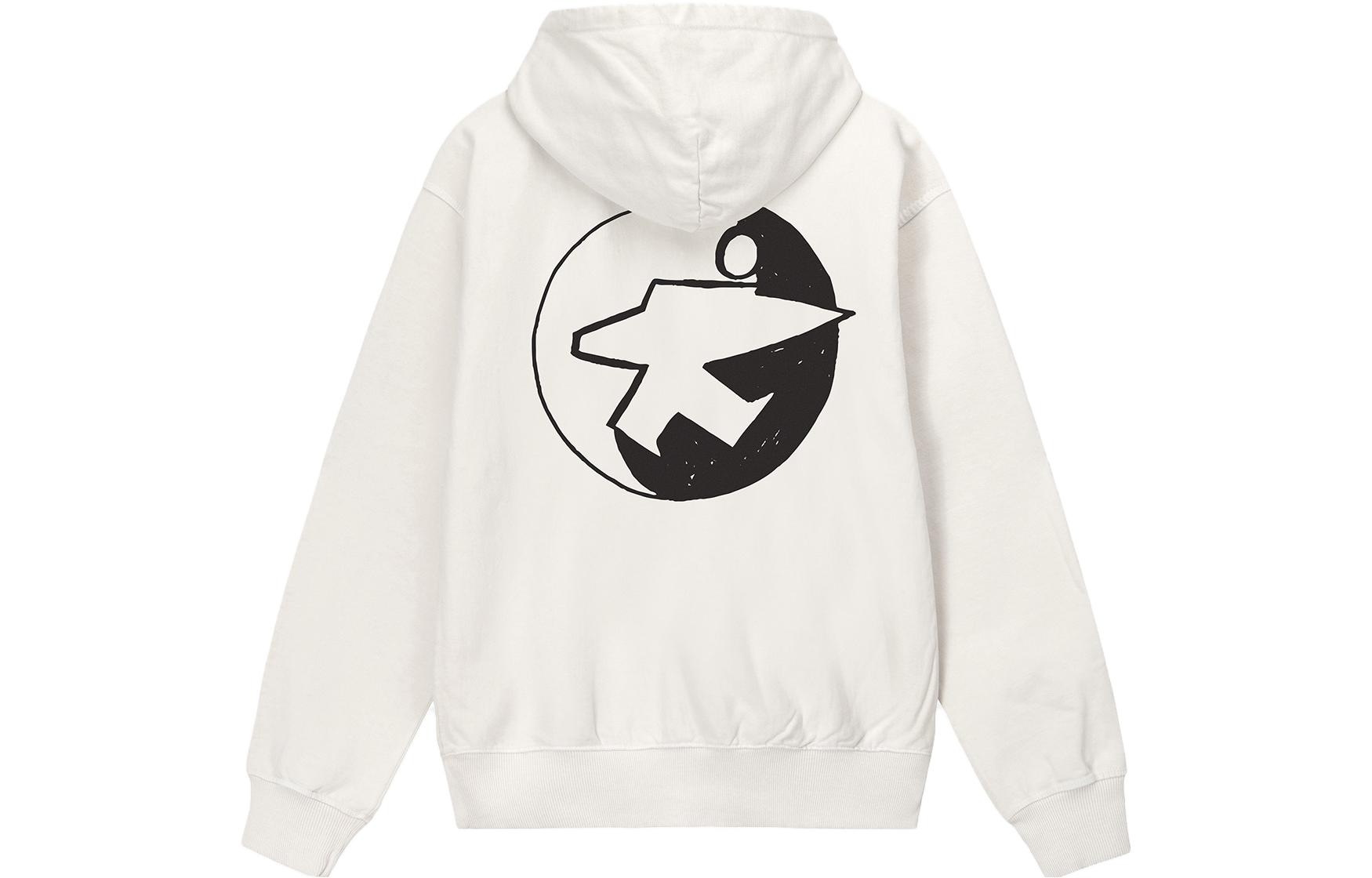 Stüssy Stussy  Retro Hoodie with Back Graphic Print. 3923786 圖 4