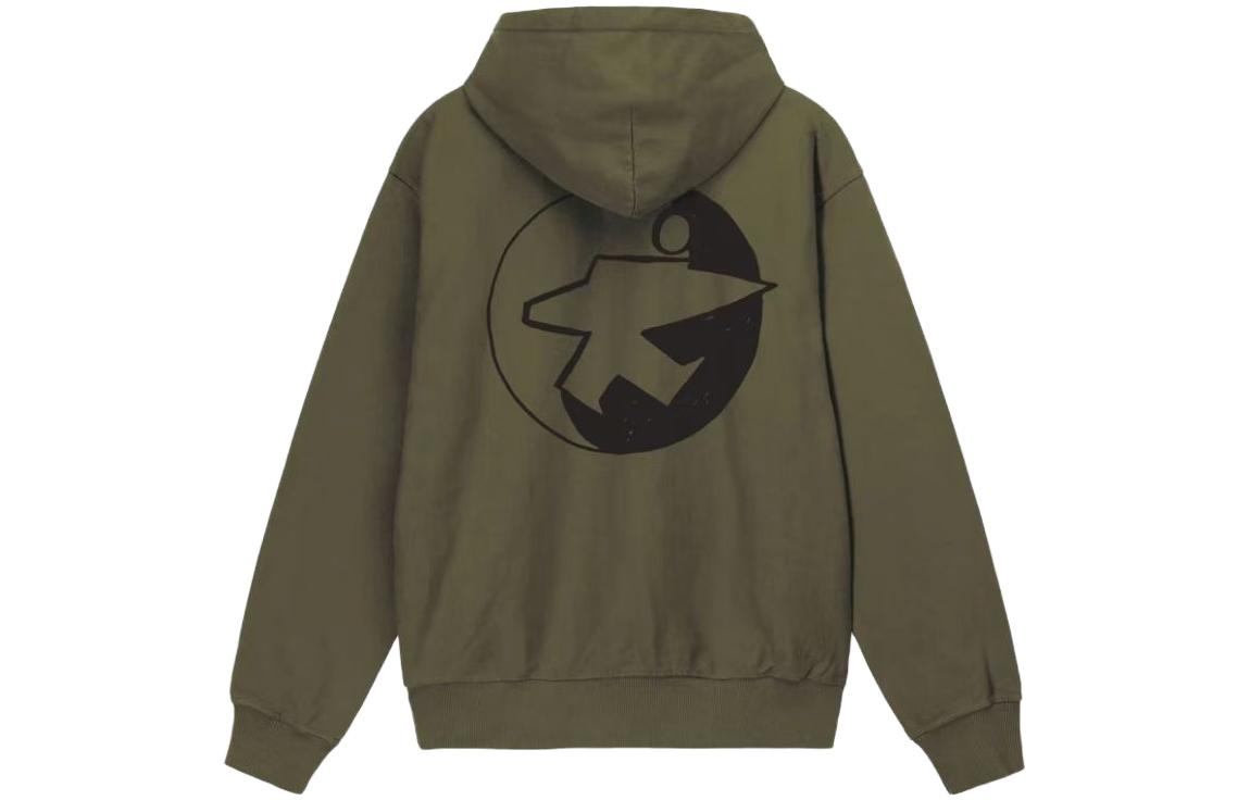Stüssy Stussy  Retro Hoodie with Back Graphic Print. 3923786 圖 10